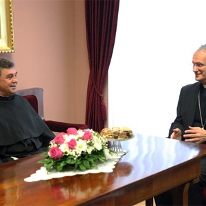 Nadbiskup Kutleša susreo se s provincijalom franjevaca trećoredaca glagoljaša